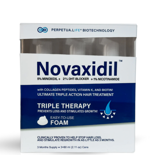Novaxidil Triple Therapy Hair Regrowth Foam