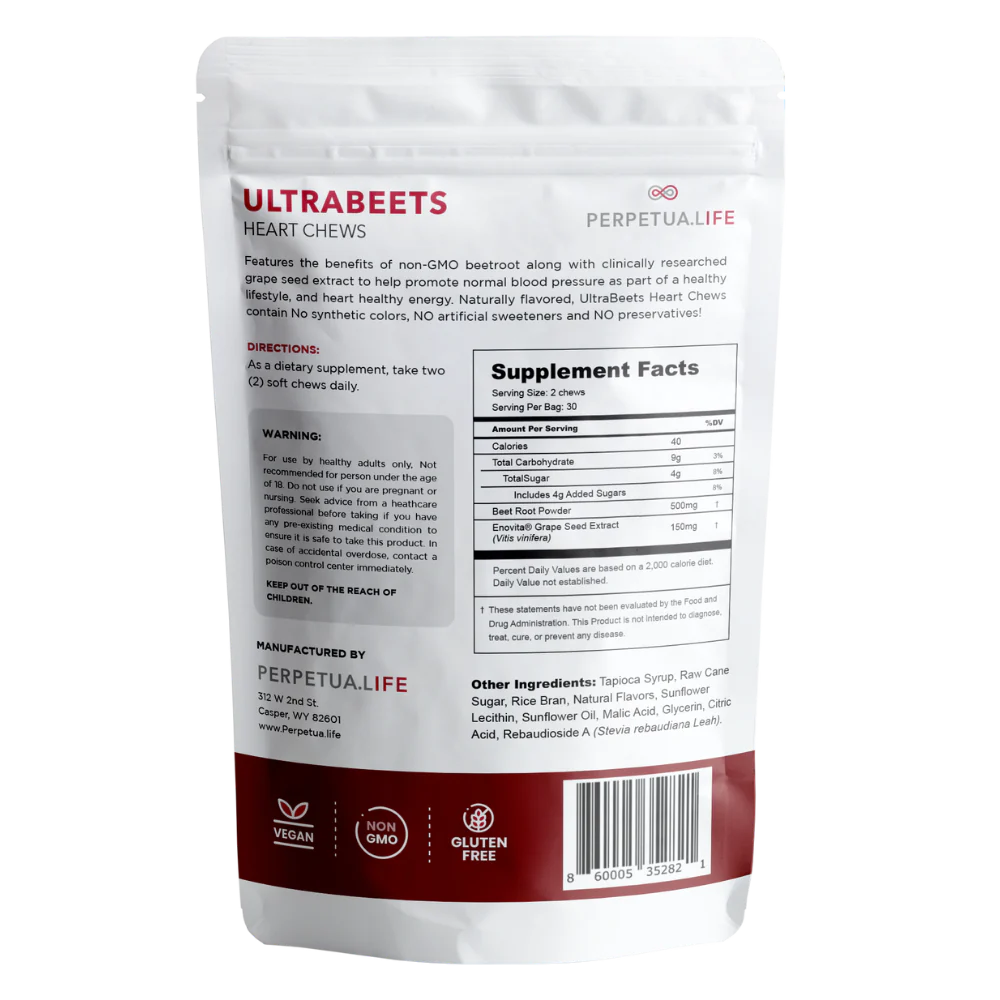 ULTRA Beets Heart Chews - Blood Pressure Support