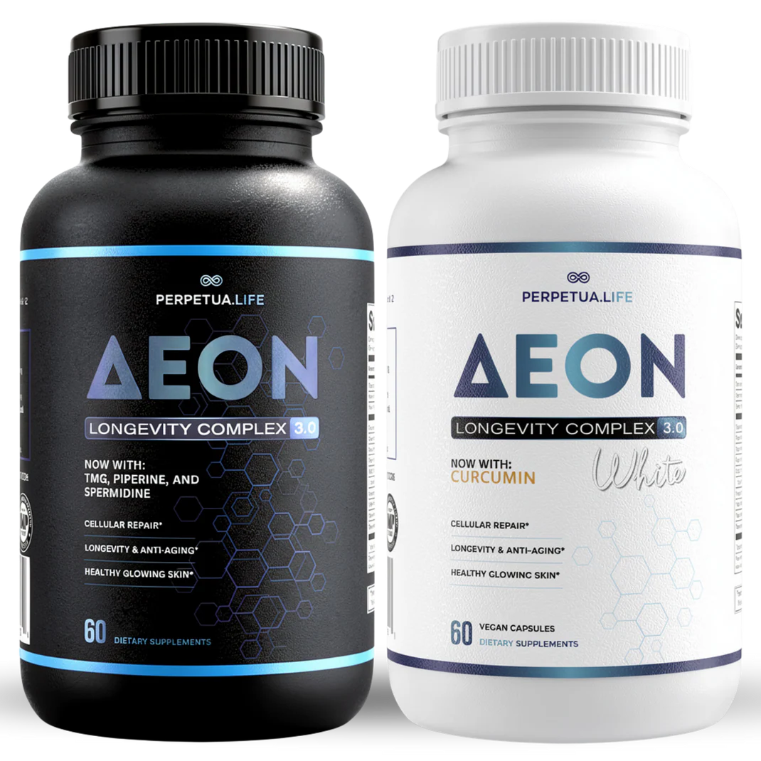 AEON™ Black & White NAD+ Liposomal Longevity Bundle