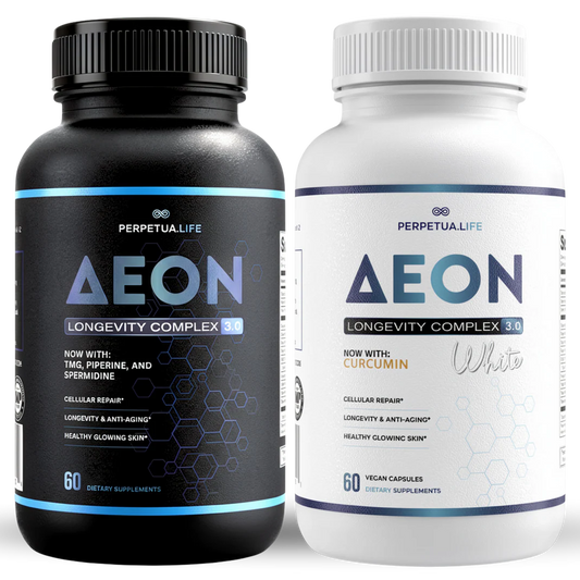 AEON™ Black & White NAD+ Liposomal Longevity Bundle