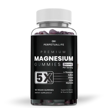 Magnesium Complex Gummies with L-Threonite, Glycinate, Citrate, Sulfate, and Oxide